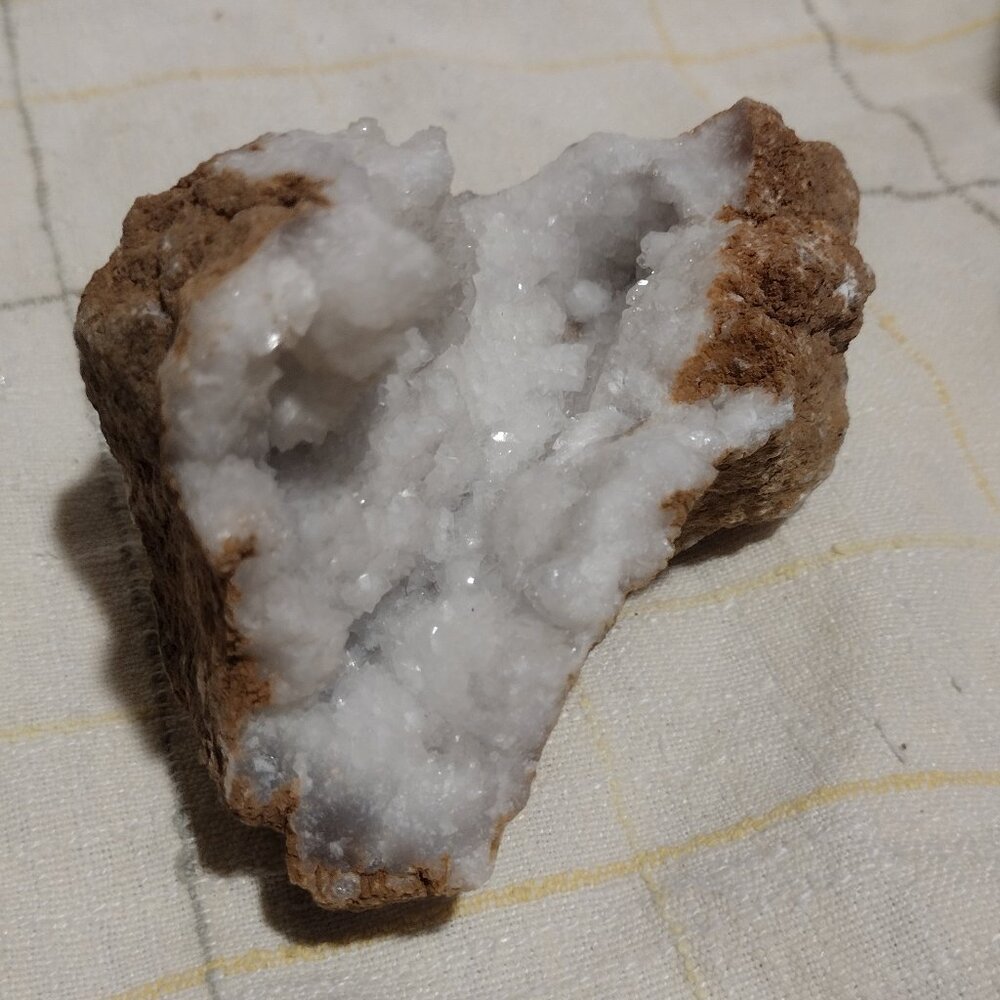 Calcite Quartz Crystal Geode - Picture 6 of 16